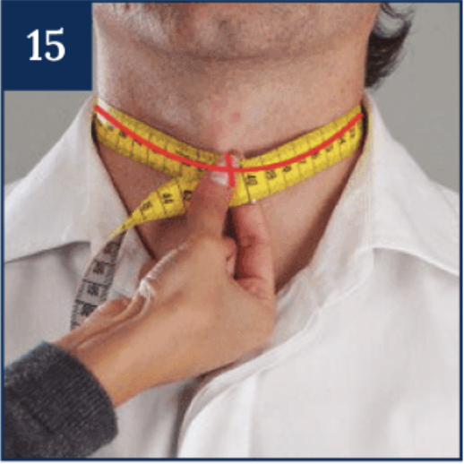 How to measure the neck