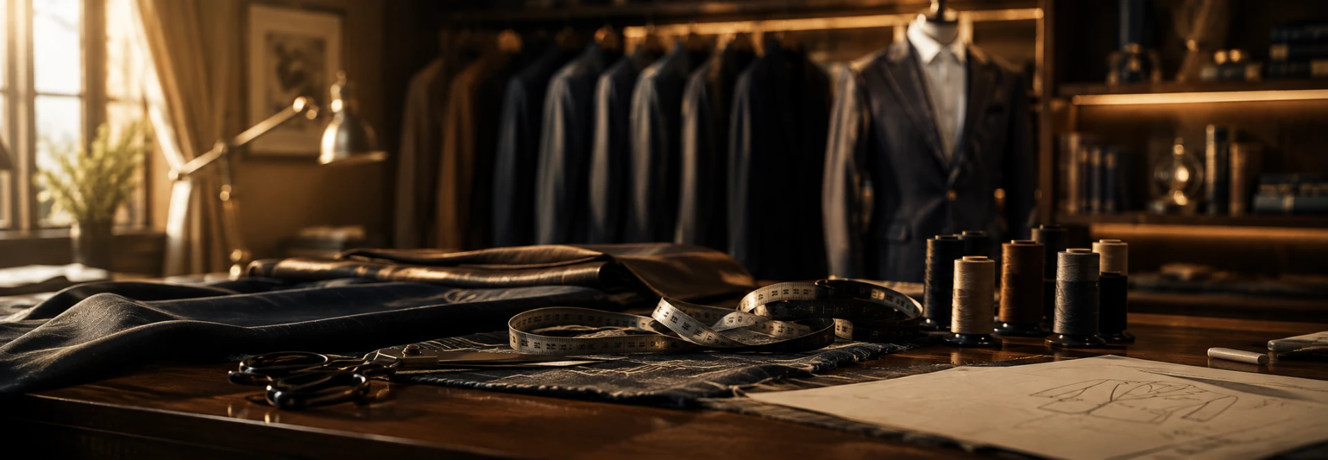 Manchester Tailor BKK packaging, garment bag and worldwide shipping box