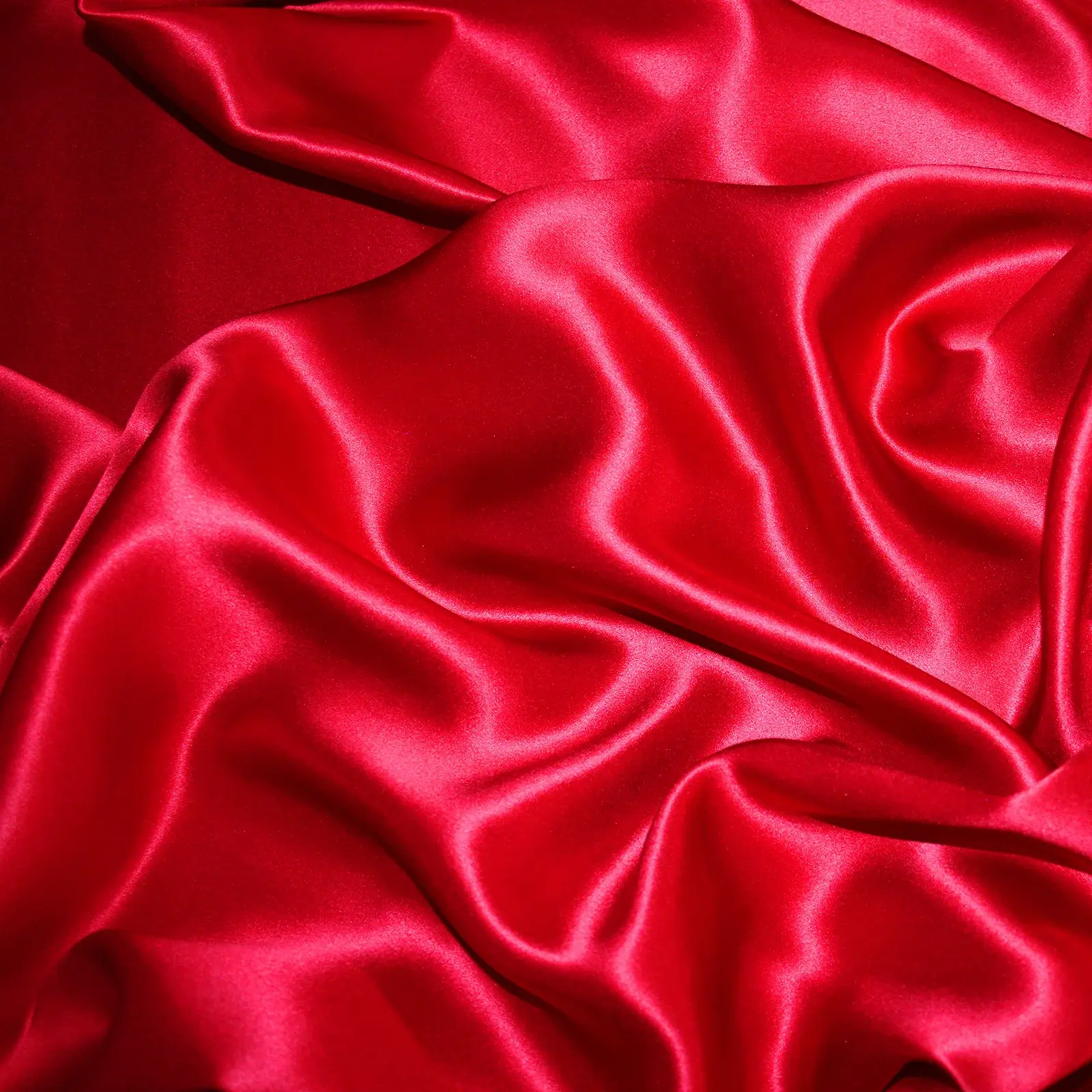Satin fabric close-up
