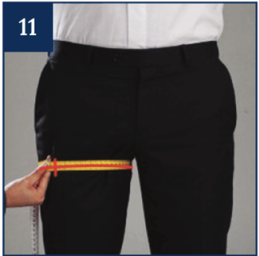 How to measure the thigh