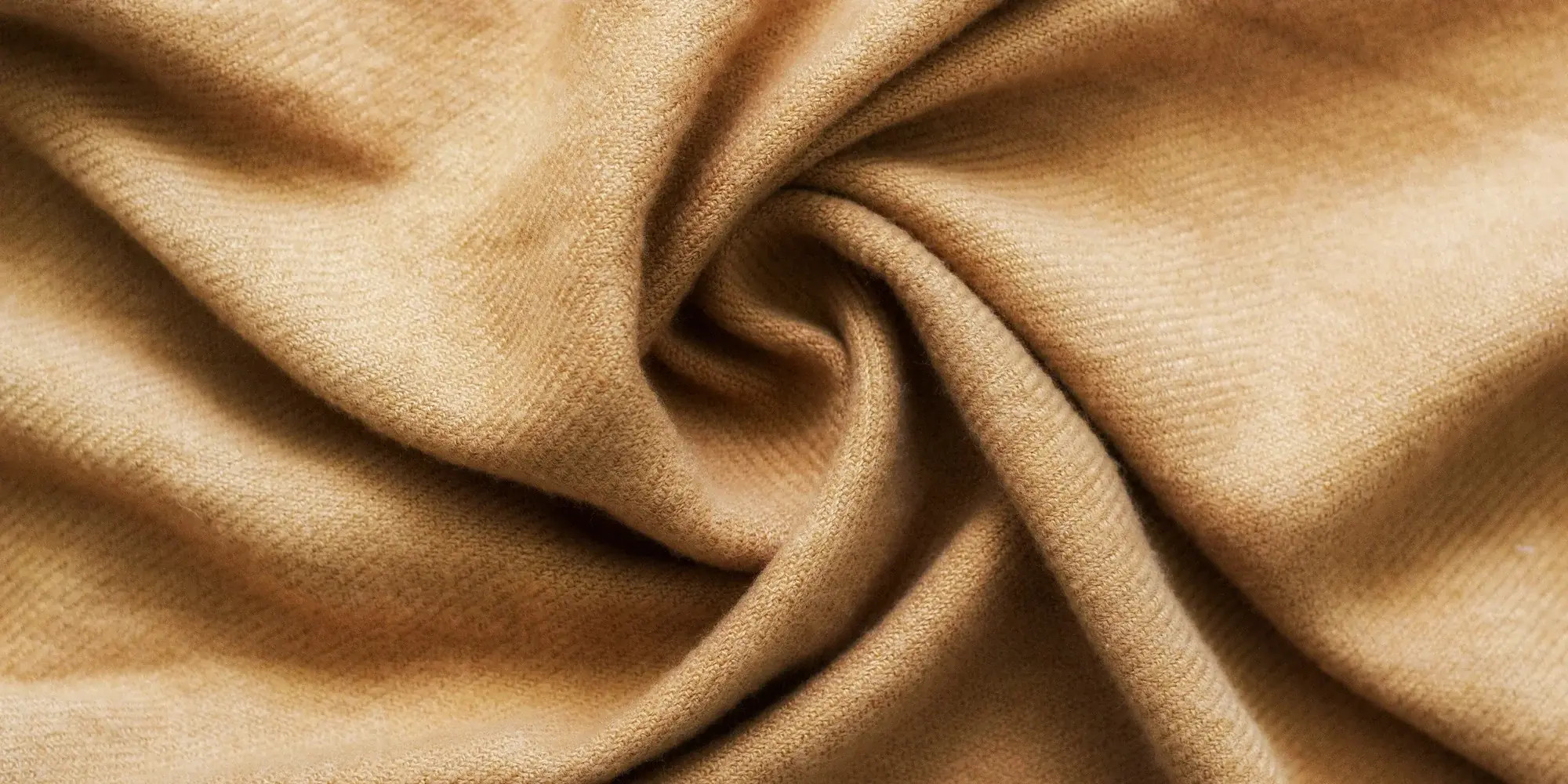 Cashmere fabric close-up