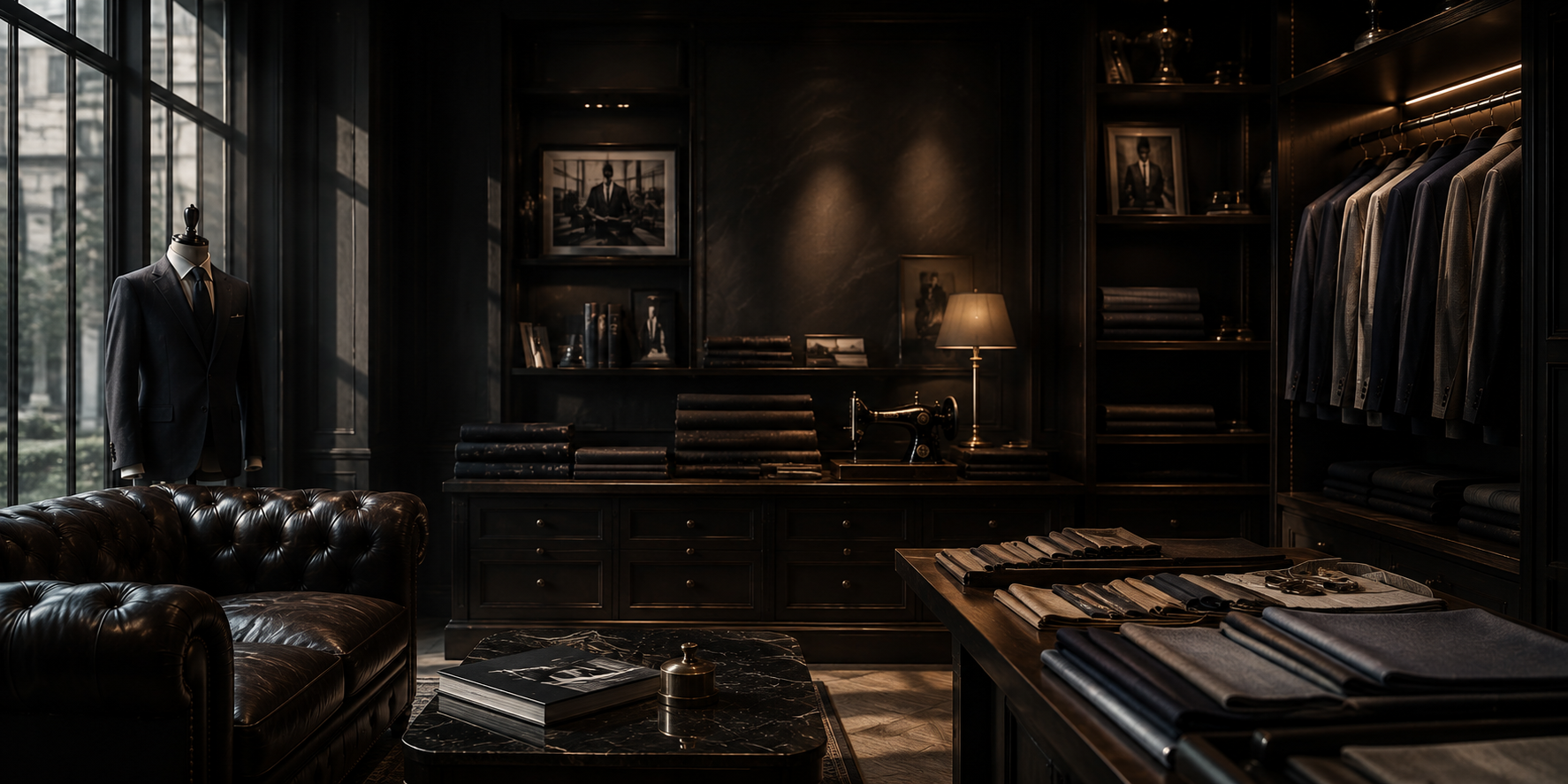 Manchester Tailor BKK atelier interior