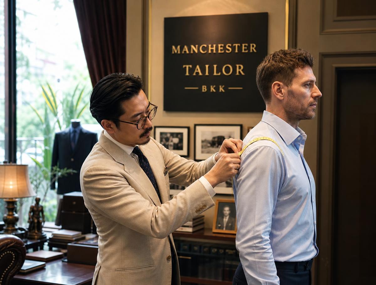 What Is True Bespoke Tailoring? (And Why Made-to-Measure Isn't the Same) — Manchester Tailor BKK, Bangkok